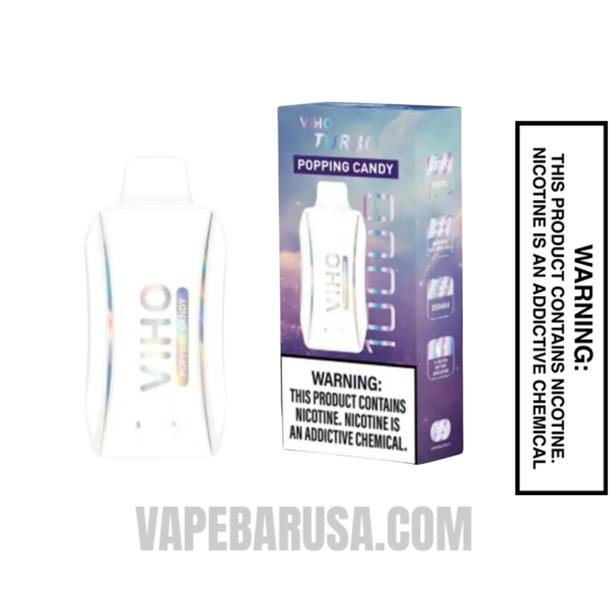 Popping Candy VIHO Turbo Vape 10000 Puffs With Package Box