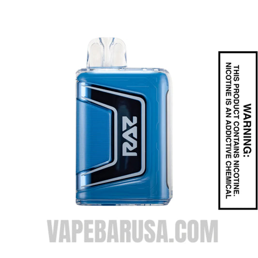 Blue Razz Ice RAZ Disposable Vape 0% Nic