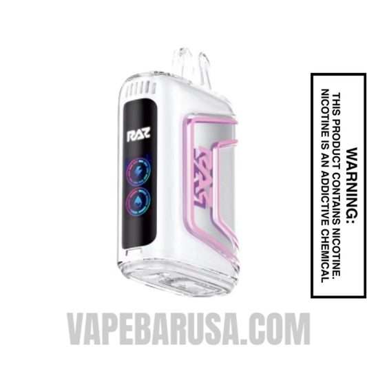 Strawberry Ice RAZ Disposable Vape 0% Nic