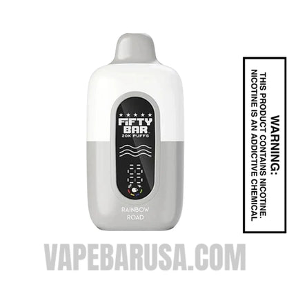Rainbow Road Fifty Bar 20k Disposable Vape
