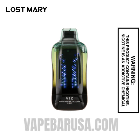 Raspberry Dragon Lime Lost Mary VIZ 55K Disposable Vape