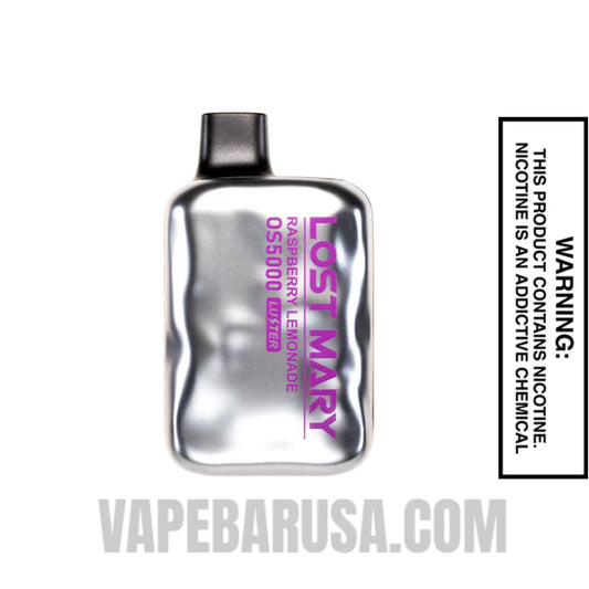 Raspberry Lemonade Lost Mary OS5000 Luster Edition Vape