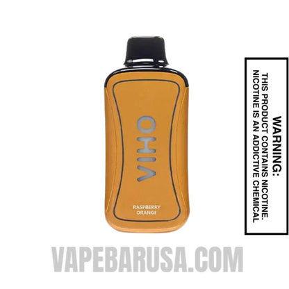 Raspberry Orange VIHO Supercharge 20000 Puffs Vape
