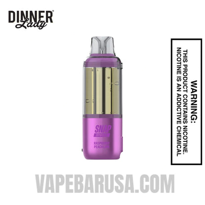Raspberry Peach Lime Dinner Lady Snap Pro Intense 35K Pre-filled Replacement Pod