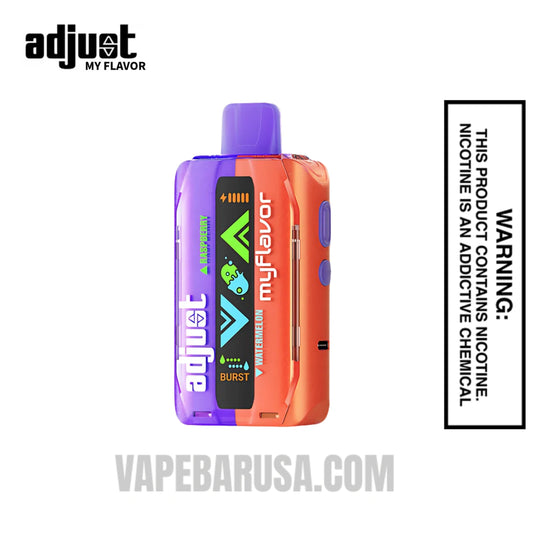 Raspberry Watermelon Adjust MyFlavor 40K Disposable Vape
