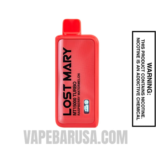 Raspberry Watermelon Lost Mary MT15000 Disposable Vape