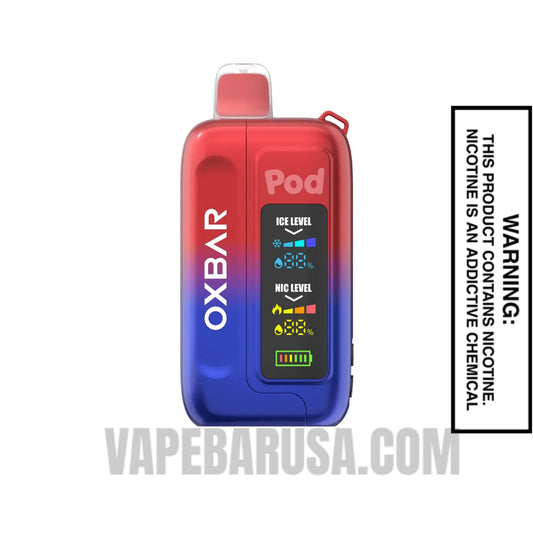 Rocket Pop OXBAR Ice-Nic Control Disposable Vape