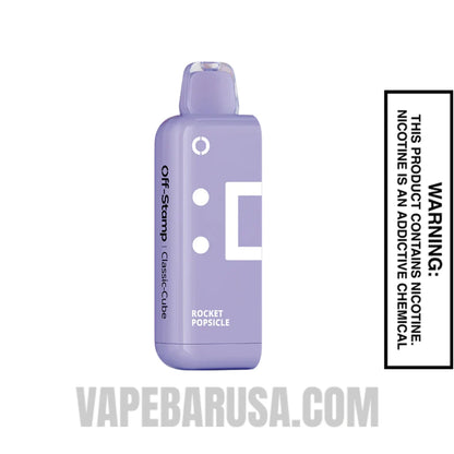 Rocket Popsicle Off Stamp Classic Cube 25K Disposable Pod