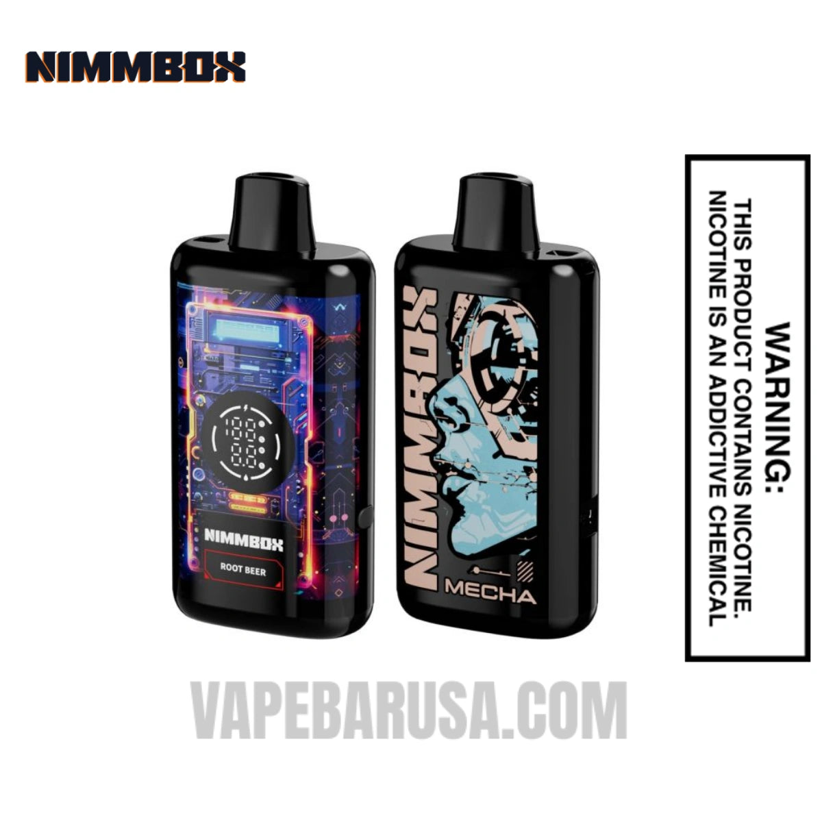 Root Beer Nimmbox MECHA 50K Disposable Vape