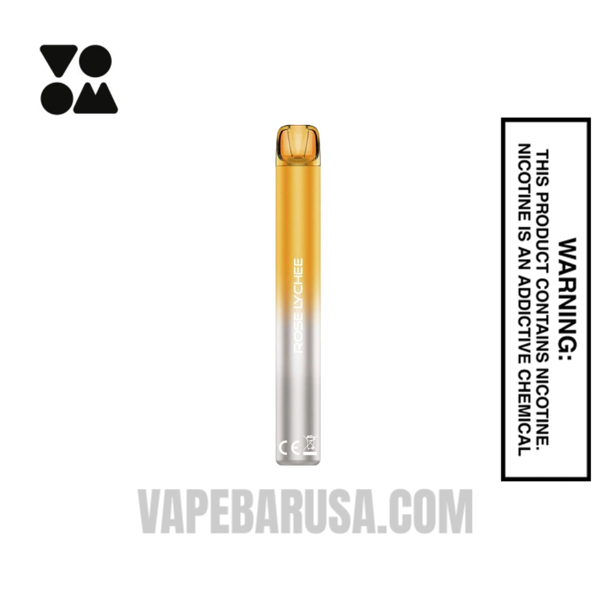 Rose Lychee Voom Mesh 3000 Puffs Disposable Vape