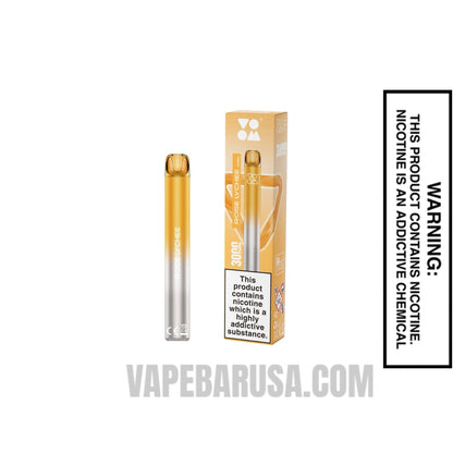 Rose Lychee Voom Mesh 3000 Puffs Disposable Vape With Package Box