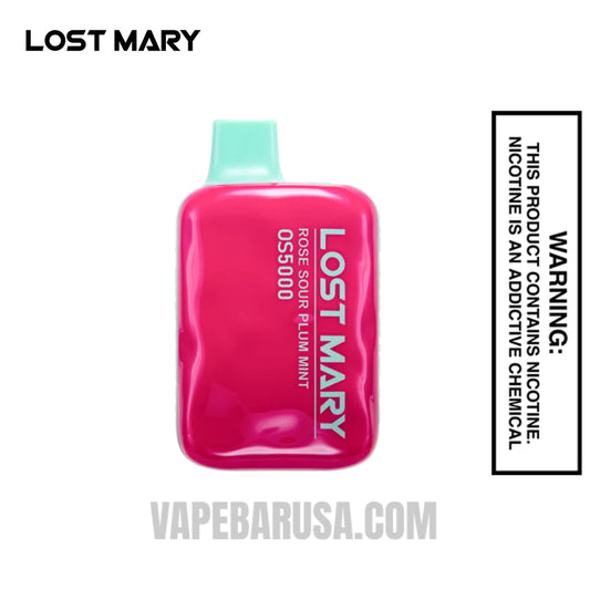 Rose Sour Plum Mint Lost Mary OS5000 Disposable Vape