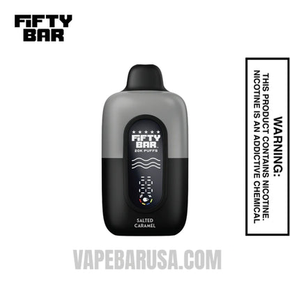 Salted Caramel Fifty Bar 20K Disposable Vape