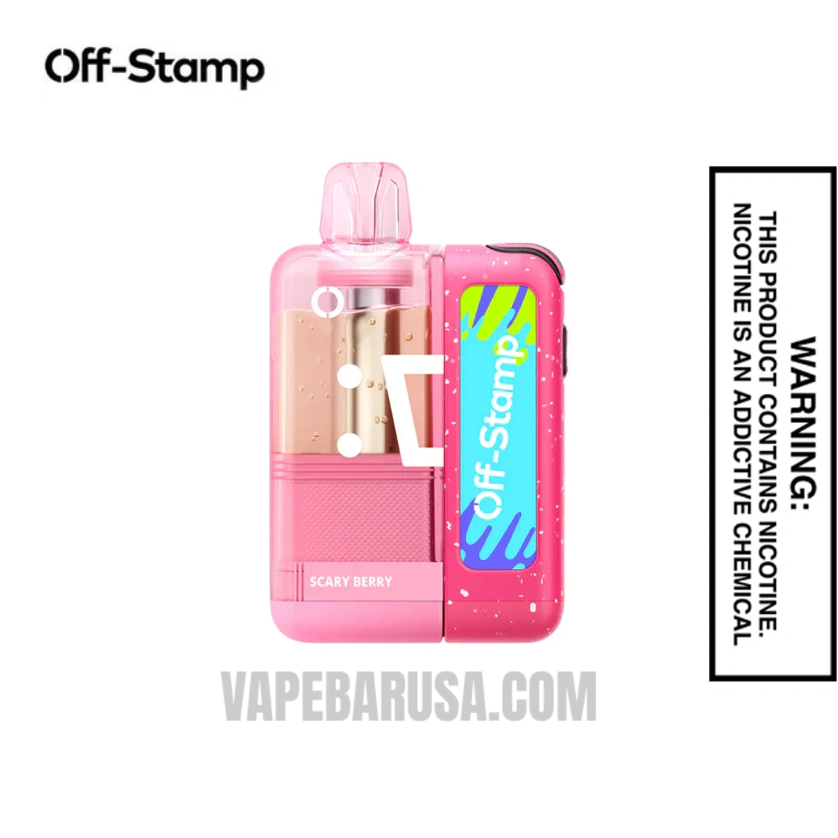Scary Berry Off Stamp X Cube Crystal Cube 35K Vape Kit