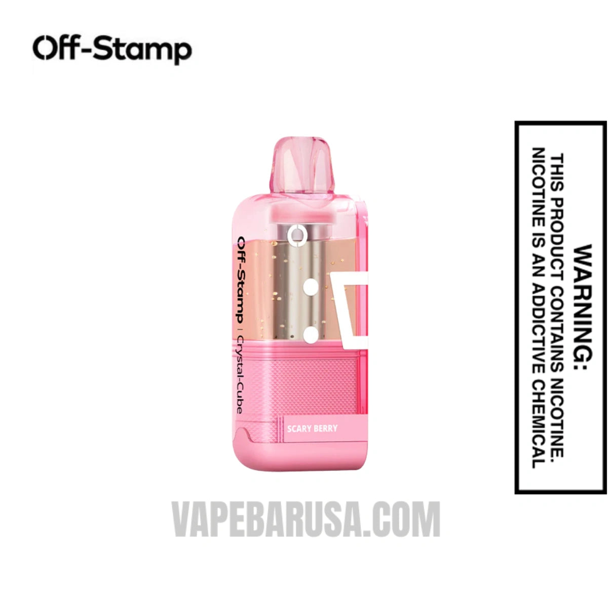 Scary Berry Off Stamp X Cube Crystal Cube 35K Vape Pod