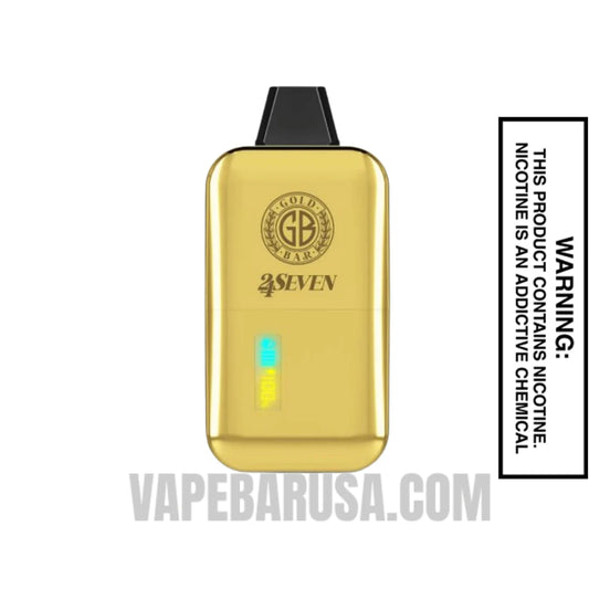 Sour Apple Gold Bar 24Seven Disposable Vape