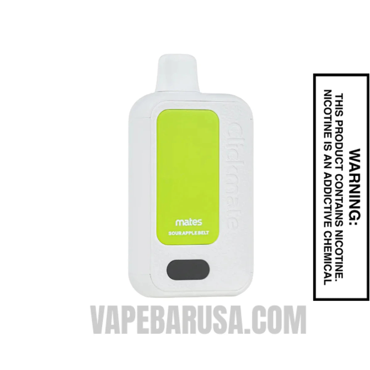 Sour Apple Belt 7 Daze Clickmate Vape 15000 Puffs