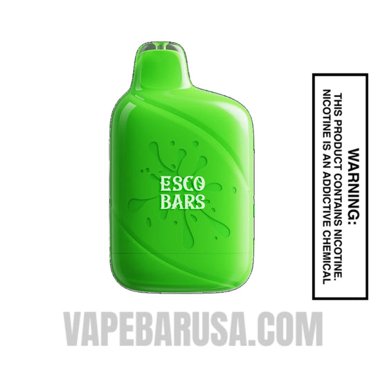 Sour Apple Candy Esco Bars 6000 Puffs Disposable Vape