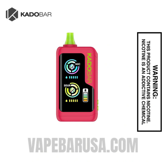 Sour Apple Cranberry Kado Bar NI40000 Sour-Nic Control Disposable Vape