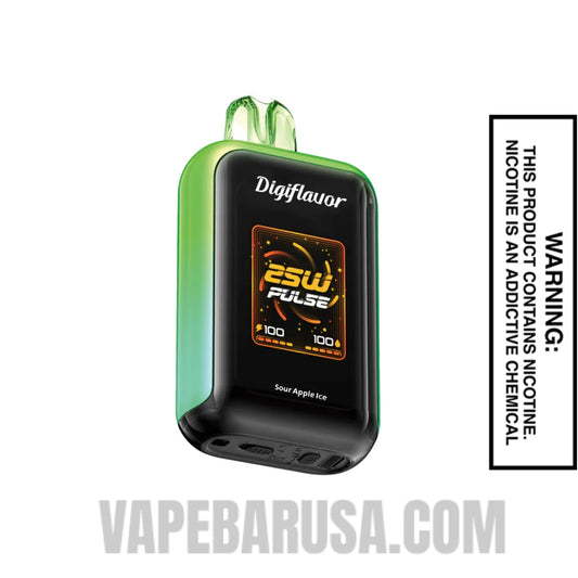 Sour Apple Ice Digiflavor Sky 25K Vape