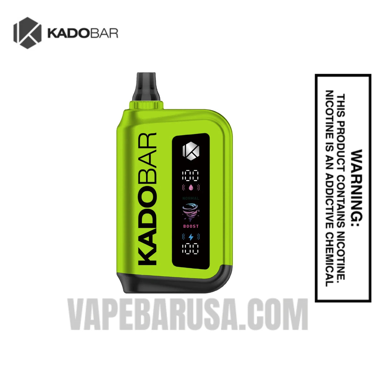 Sour Apple Ice Kado Bar Rizz 25000 Disposable Vape