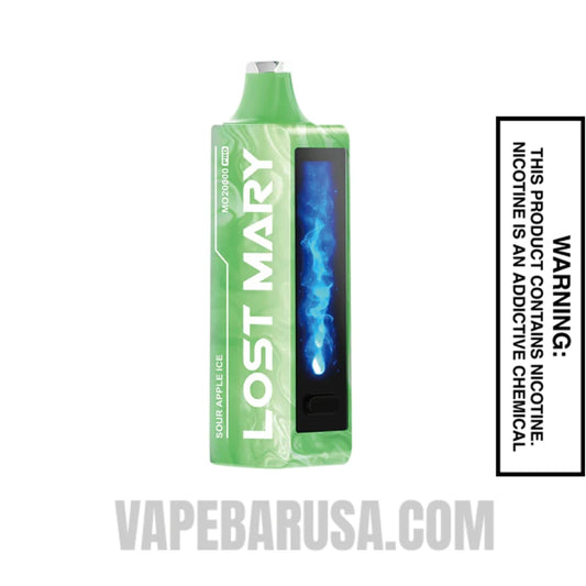 Sour Apple Ice Lost Mary MO20000 Disposable Vape