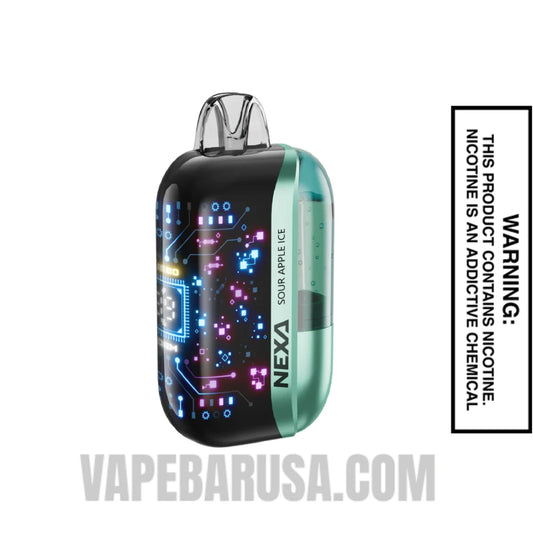 Sour Apple Ice Nexa Ultra 50000 Disposable Vape