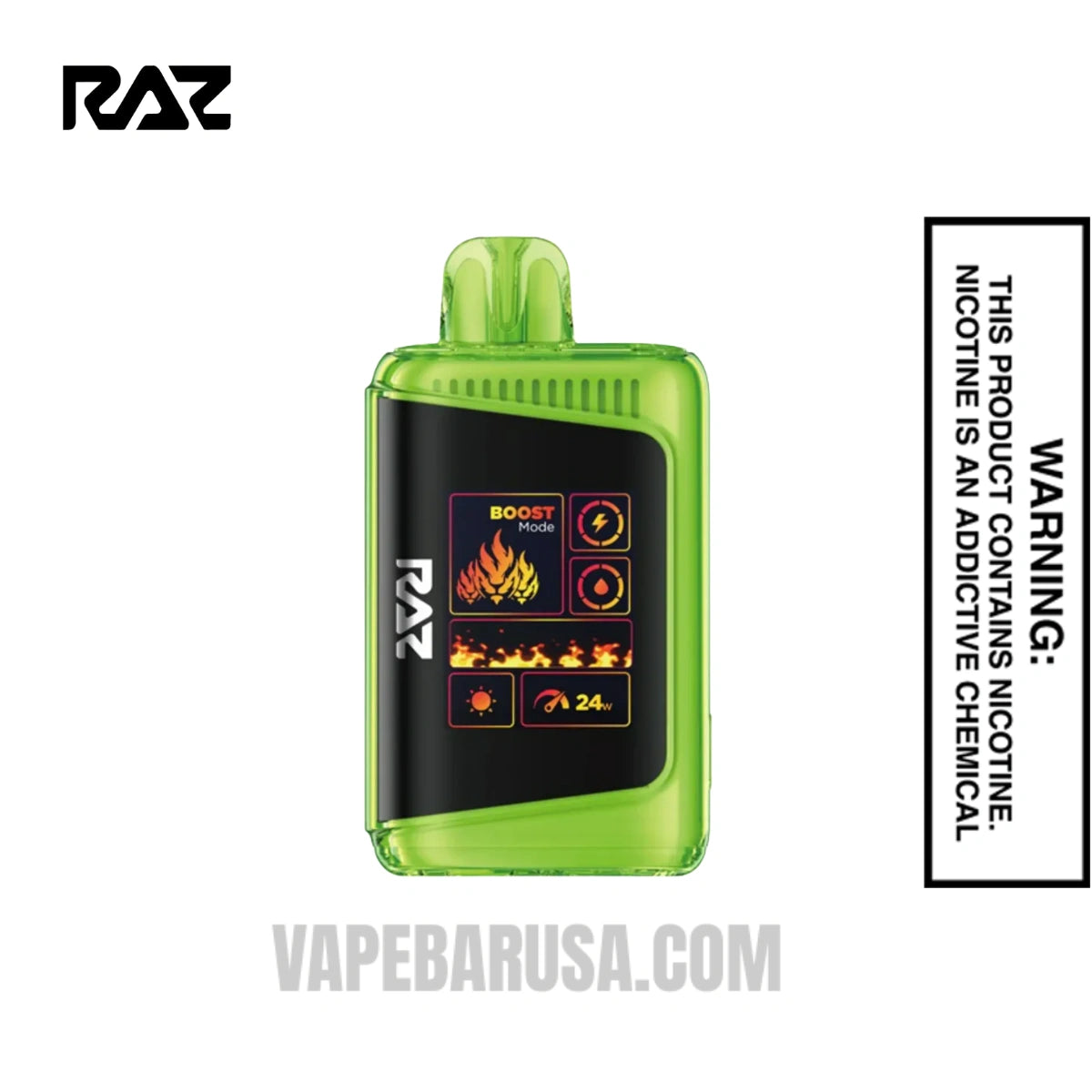 Sour Apple Ice RAZ LTX 25000 Disposable Vape
