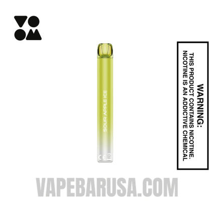 Sour Apple Ice Voom Mesh 3000 Puffs Disposable Vape