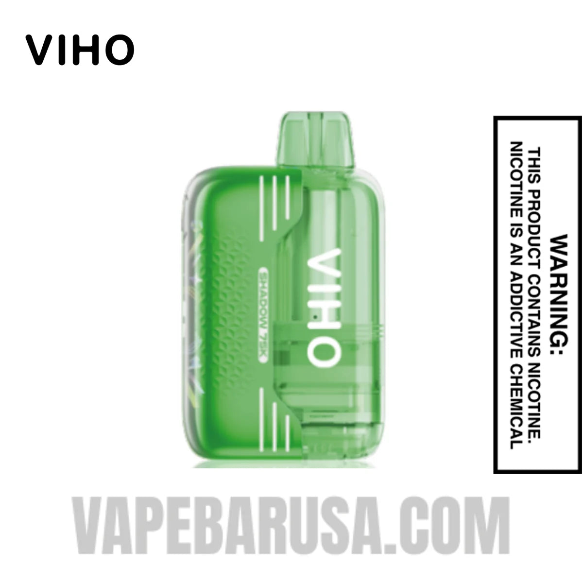 Sour Apple Icy VIHO Shadow 75K Vape Kit