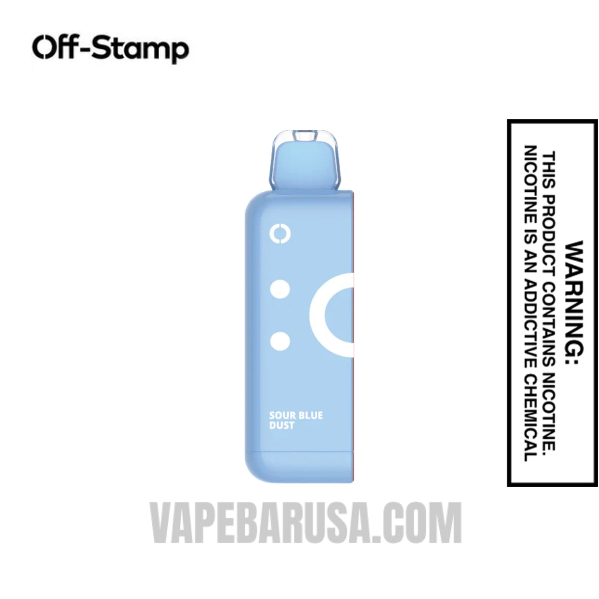 Sour Blue Dust Off Stamp Classic Cube 25K Disposable Pod