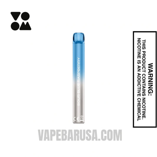 Sour Blue Raspberry Voom Mesh 3000 Puffs Disposable Vape