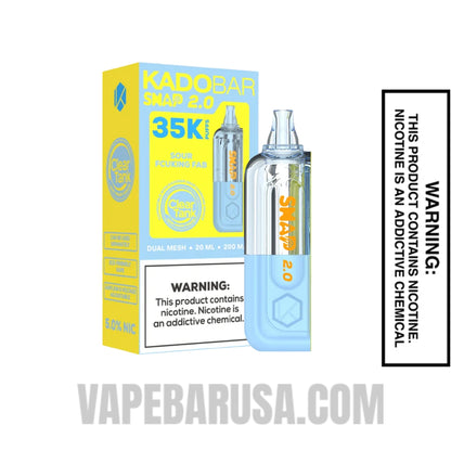 Sour Fcuking Fab Kado Bar Snap 2.0 35K Disposable Vape Pod