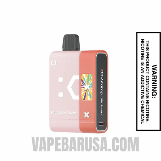 Sour Lush Gummy Off-Stamp SW16000 Disposable Pod