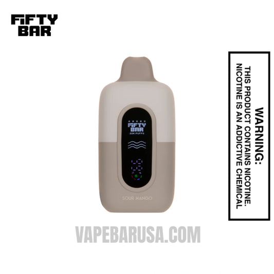 Sour Mango Fifty Bar 20K Texas Edition Disposable Vape
