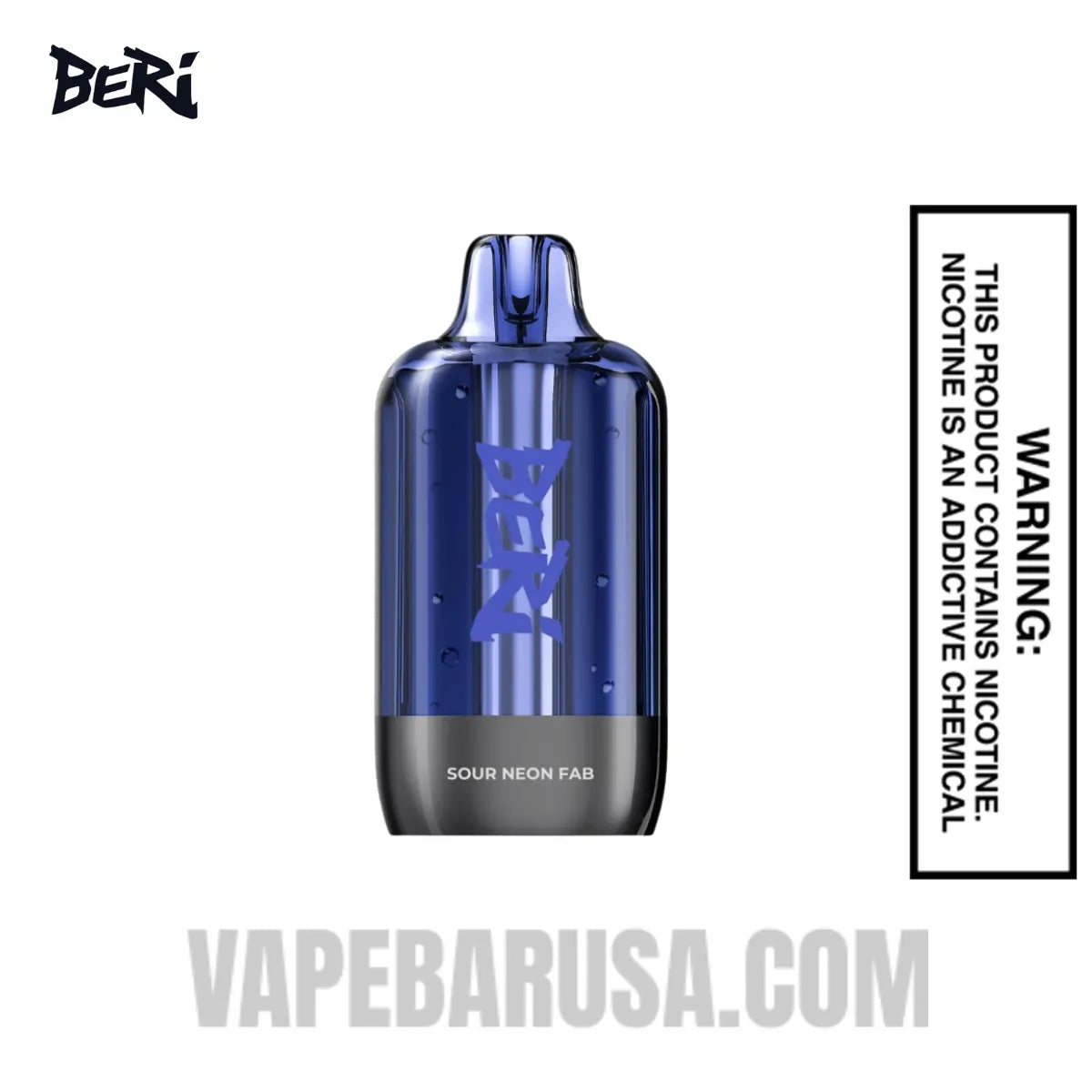 Sour Neon Fab Beri Cliq 50K Disposable Vape Pod