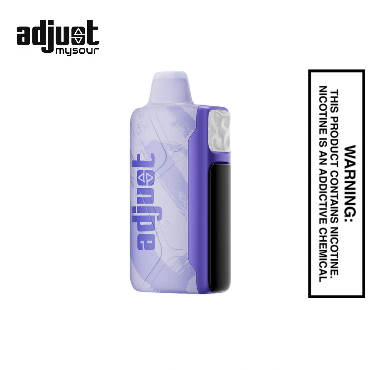 Sour Peach Raspberry Adjust MySour 40K Disposable Vape