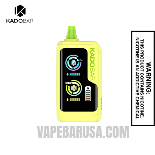 Sour Pineapple Lime Baja Kado Bar NI40K Sour-Nic Control Disposable Vape