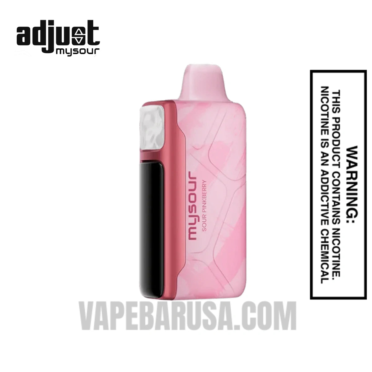 Sour Pinkberry Adjust MySour 40K Disposable Vape 