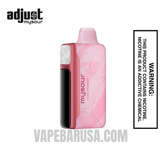 Sour Pinkberry Adjust MySour 40K Disposable Vape 