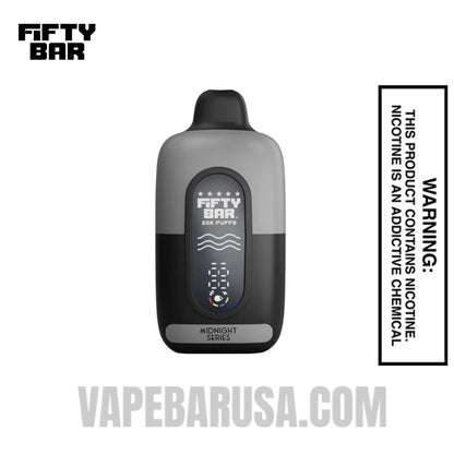 Sour Strawberry Melon Fifty Bar 20K Midnight Series Disposable Vape