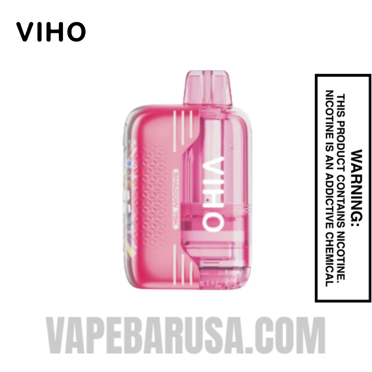 Sour Strawberry VIHO Shadow 75K Vape Kit