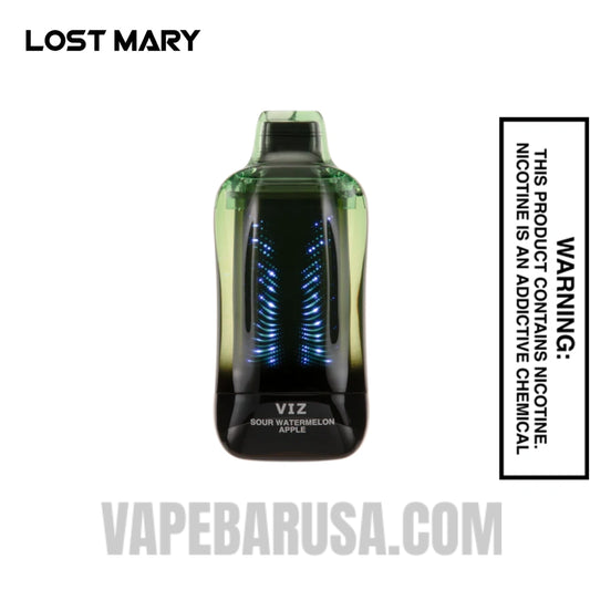Sour Watermelon Apple Lost Mary VIZ 55K Disposable Vape