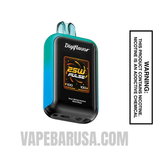 Sour Watermelon Blue Razz Digiflavor Sky 25K Vape