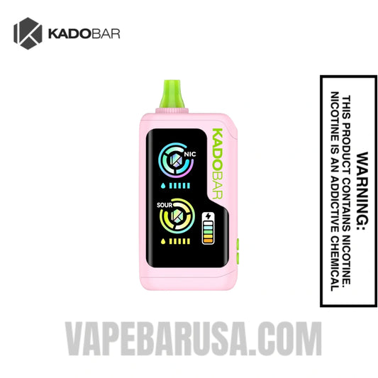 Sour Watermelon Gummies Kado Bar NI40000 Sour-Nic Control Disposable Vape