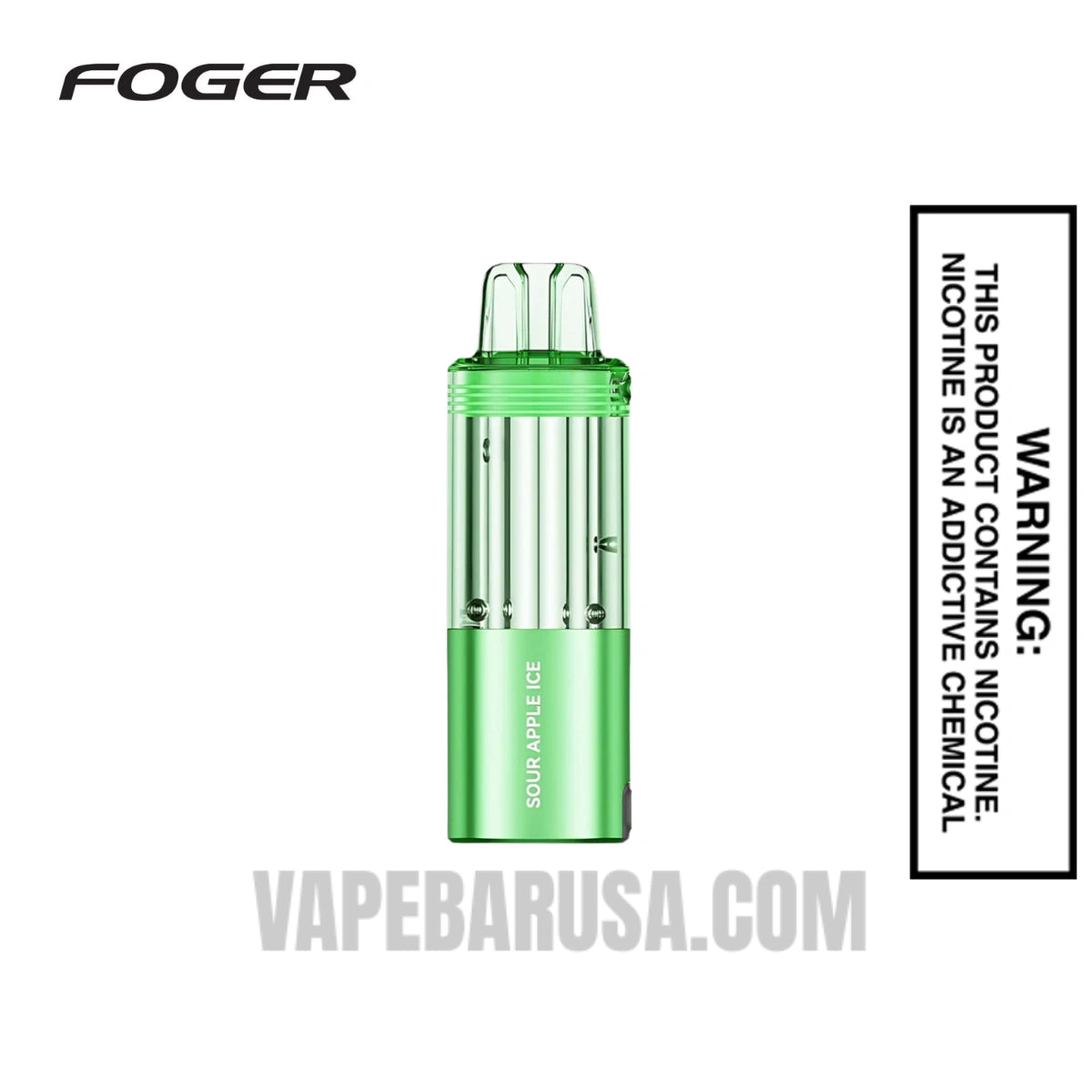 Sour Apple Ice Foger Switch Pro 30K Disposable Pod