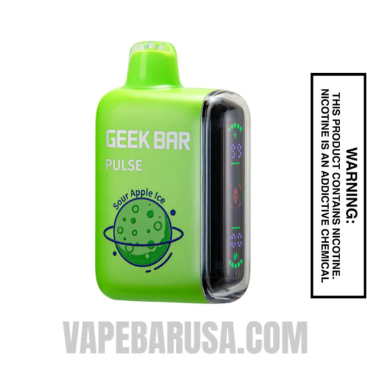 Sour Apple Ice Geek Bar Pulse Disposable Vape