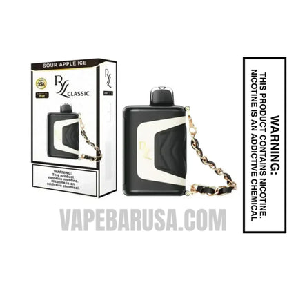 Sour Apple Ice RAZ RYL Disposable Vape With Package Box