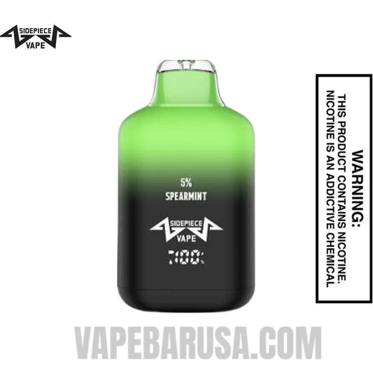 Spearmint Sidepiece SP8000 Disposable Vape