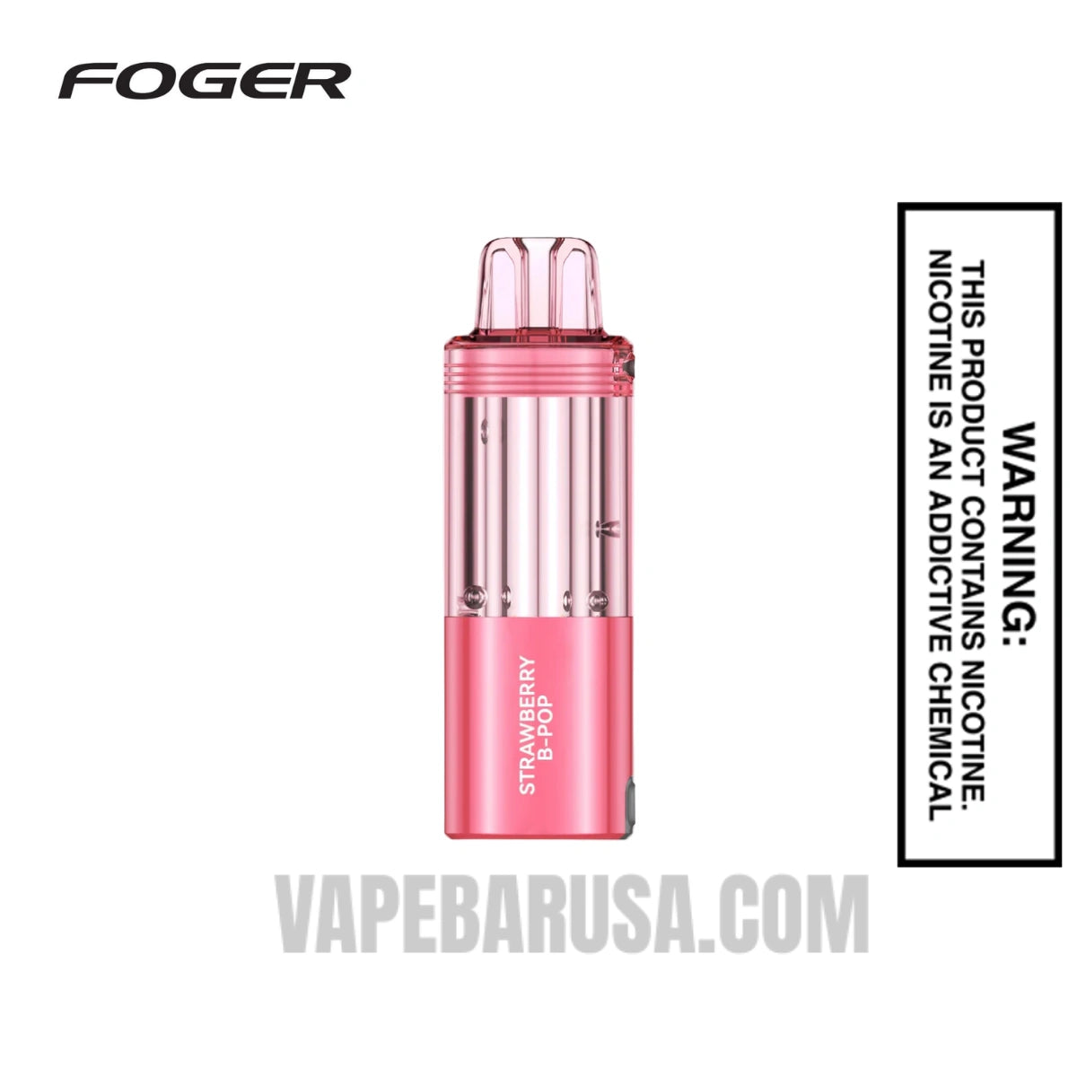 Strawberry B-POP Foger Switch Pro 30K Disposable Pod 